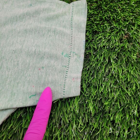 Vintage 80s San-Diego Shirt Womens Small 17x23 Faded-Green - Picture 11 of 15